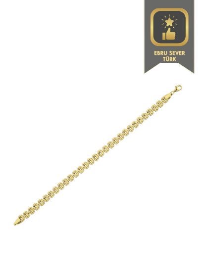 "Chocker Bileklik, 6,18 gram, Goldium ustalığı ve Ebru Sever Türk'ün Favorileri modeli ile uzun ömürlü kullanım sağlar